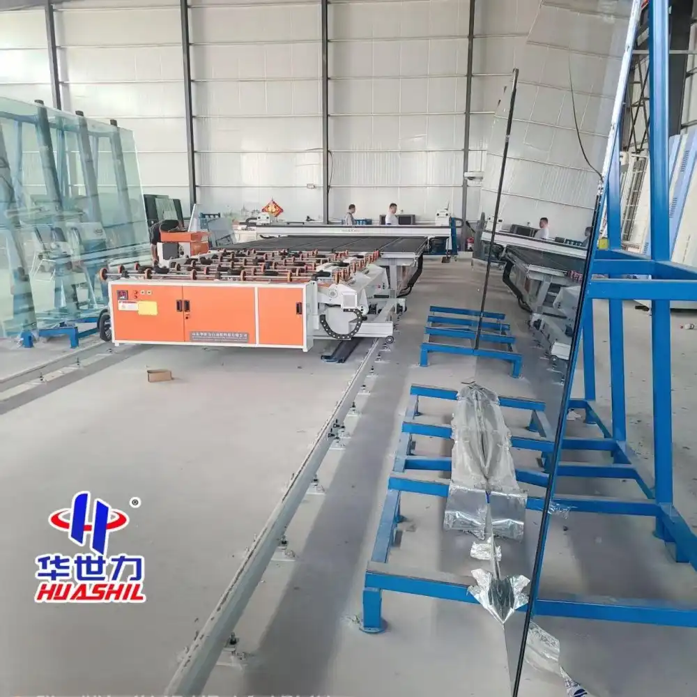 CNC (Computer Numerical Control) glass cutting assembly lines CNC (Computer Numerical Control) glass cutting assembly lines