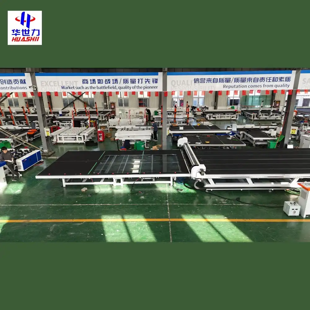 Integrated glass cutting machines Integrated glass cutting machines