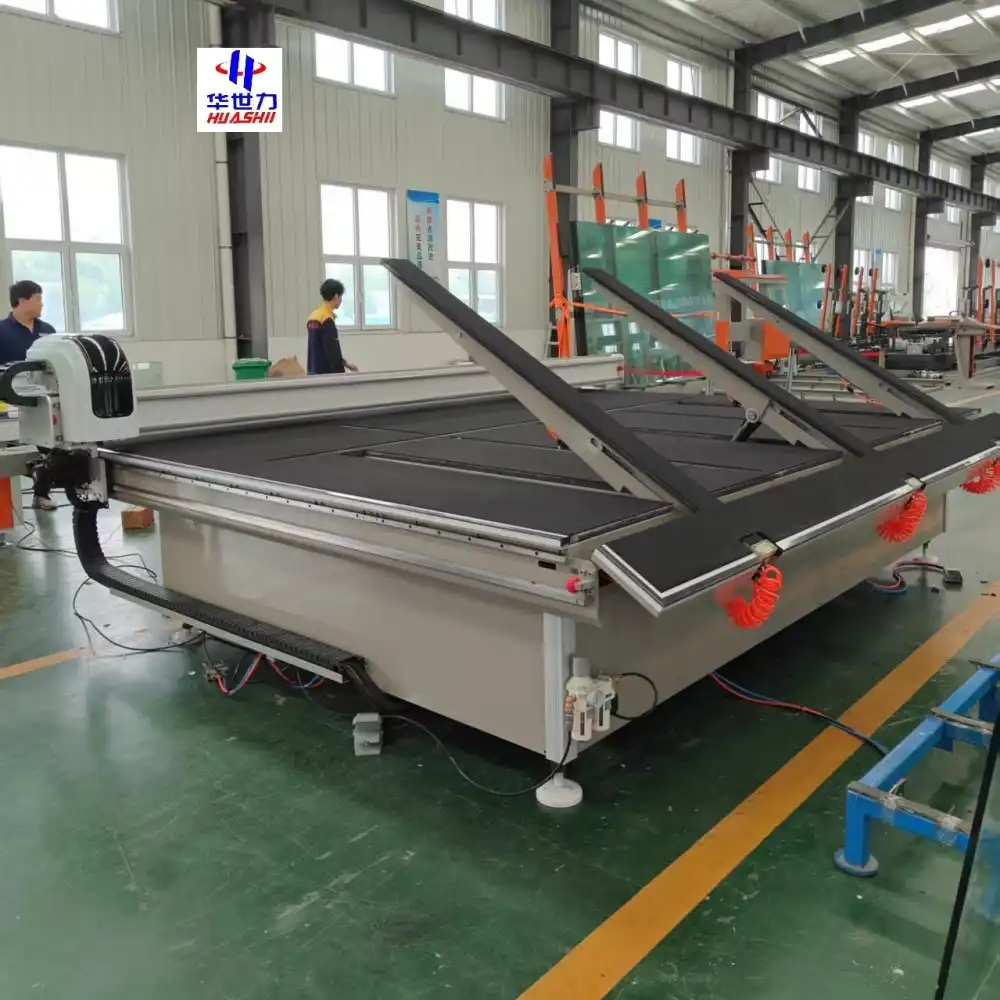 Integrated glass cutting machines Integrated glass cutting machines