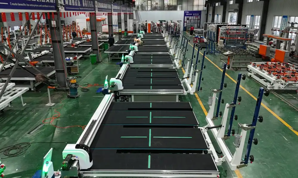 automatic glass cutting machines automatic glass cutting machines
