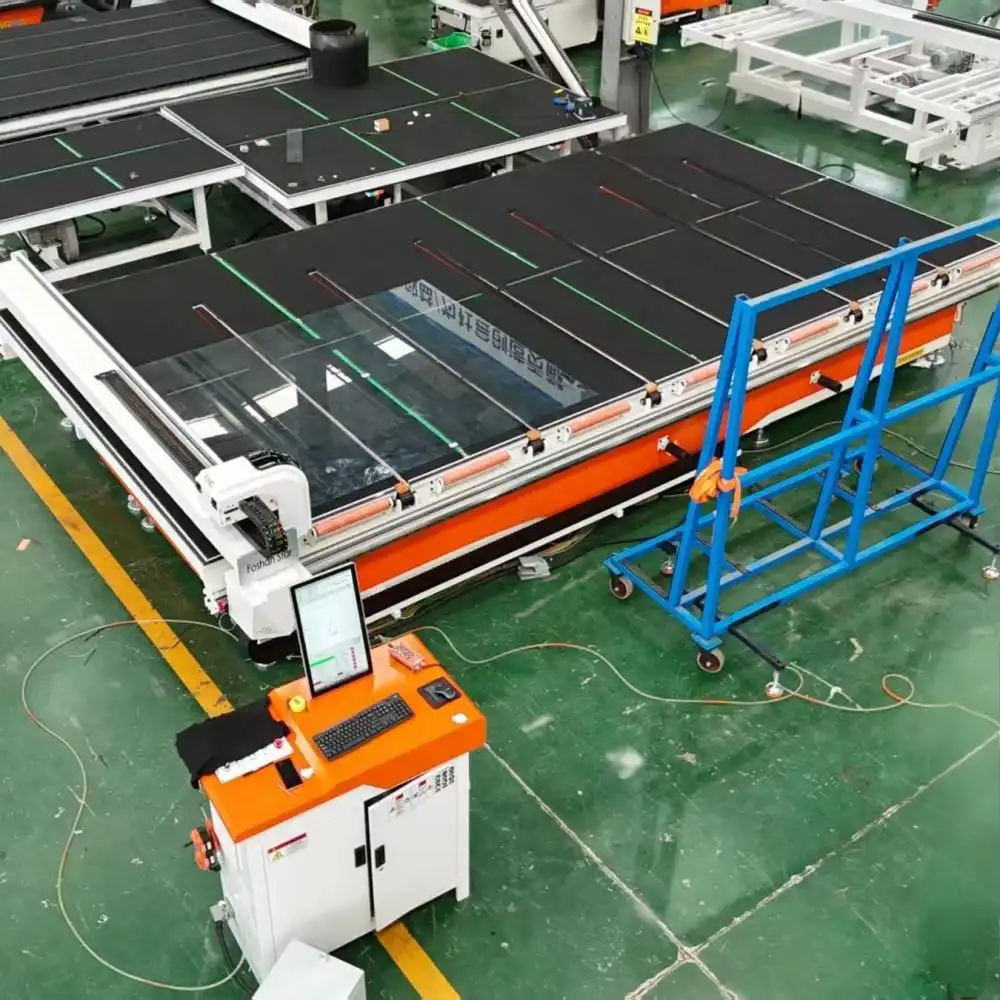 CNC glass cutting lines CNC glass cutting lines