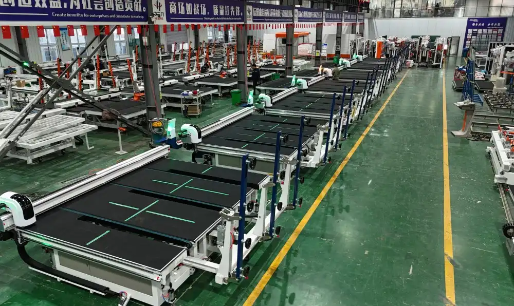 automatic glass cutting lines automatic glass cutting lines