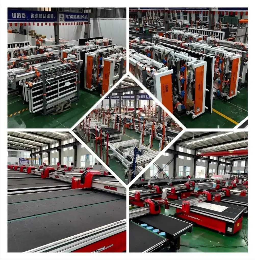 CNC Glass Loading Cutting Breaking machine CNC Glass Loading Cutting Breaking machine