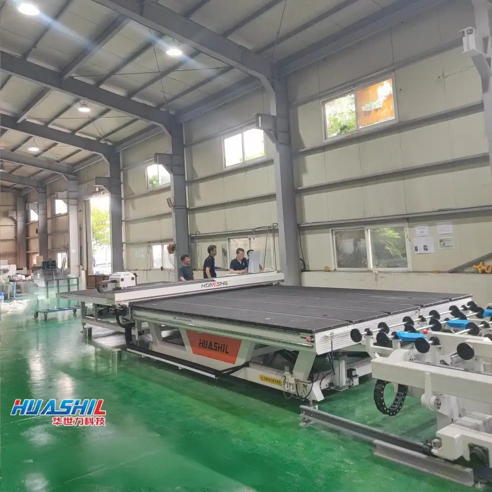 window glass cutting machine. window glass cutting machine.