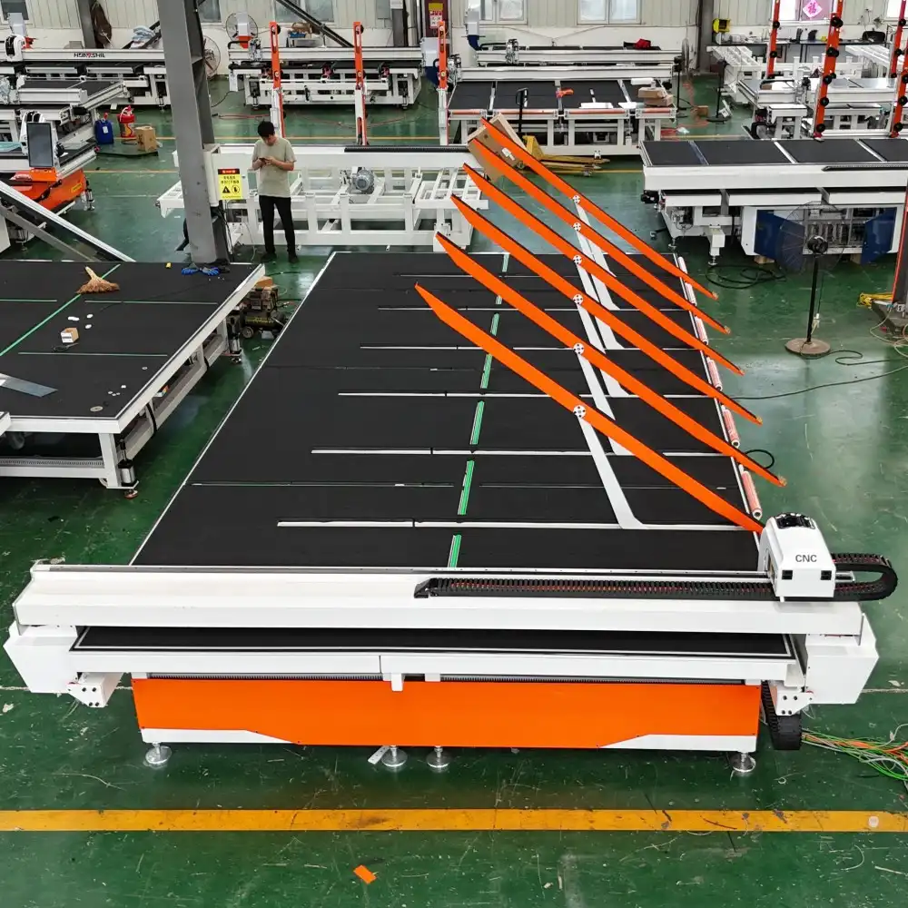 automatic glass cutting line for low-e glass automatic glass cutting line for low-e glass