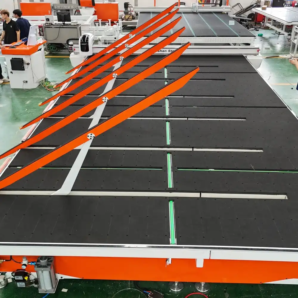 automatic glass cutting line for low-e glass automatic glass cutting line for low-e glass