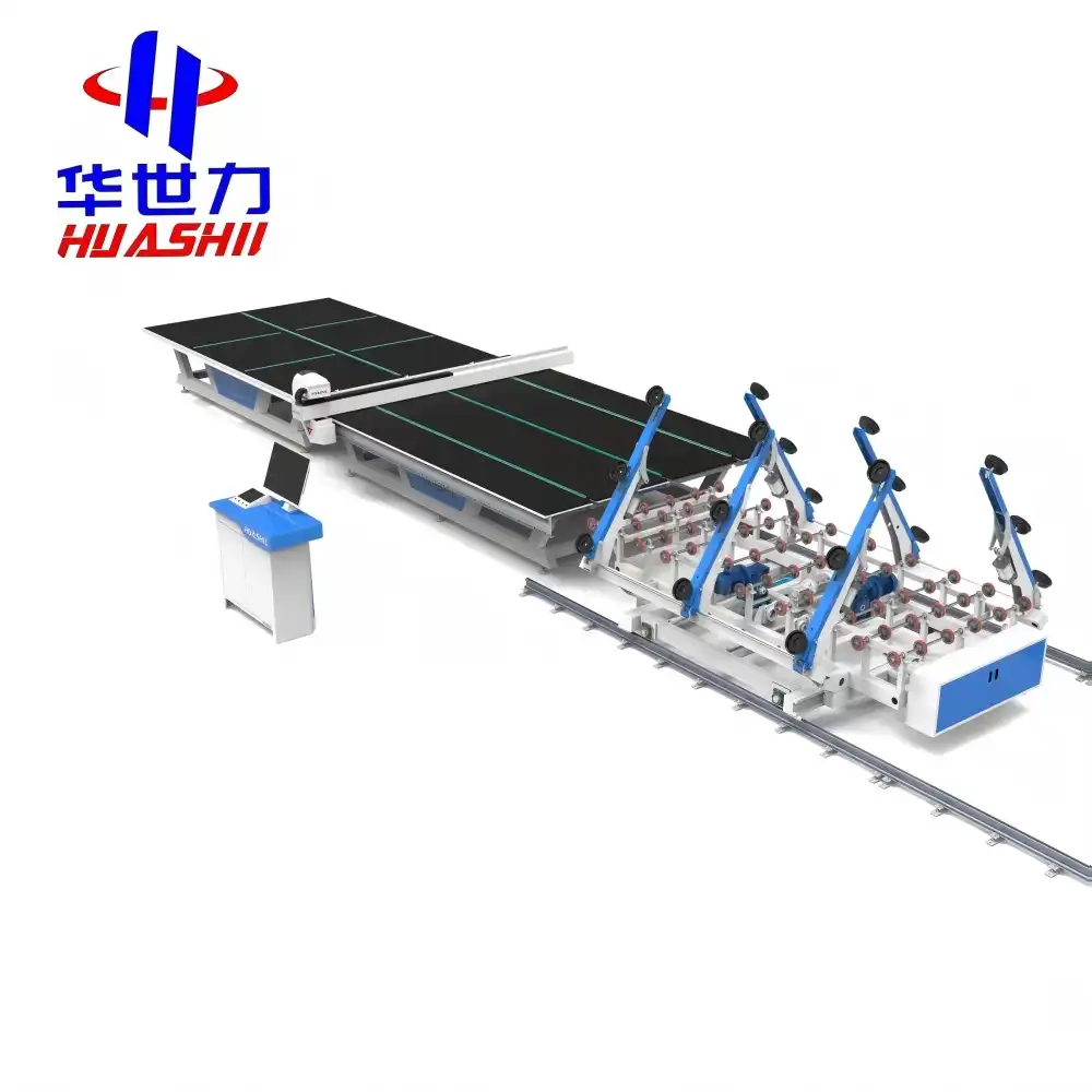 Automatic glass cutting lines for low-e glass Automatic glass cutting lines for low-e glass