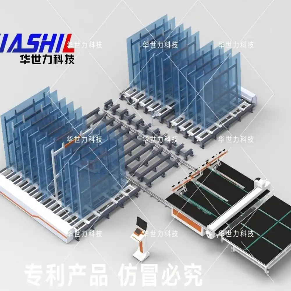 Automatic Glass Cutting Assembly Line Automatic Glass Cutting Assembly Line