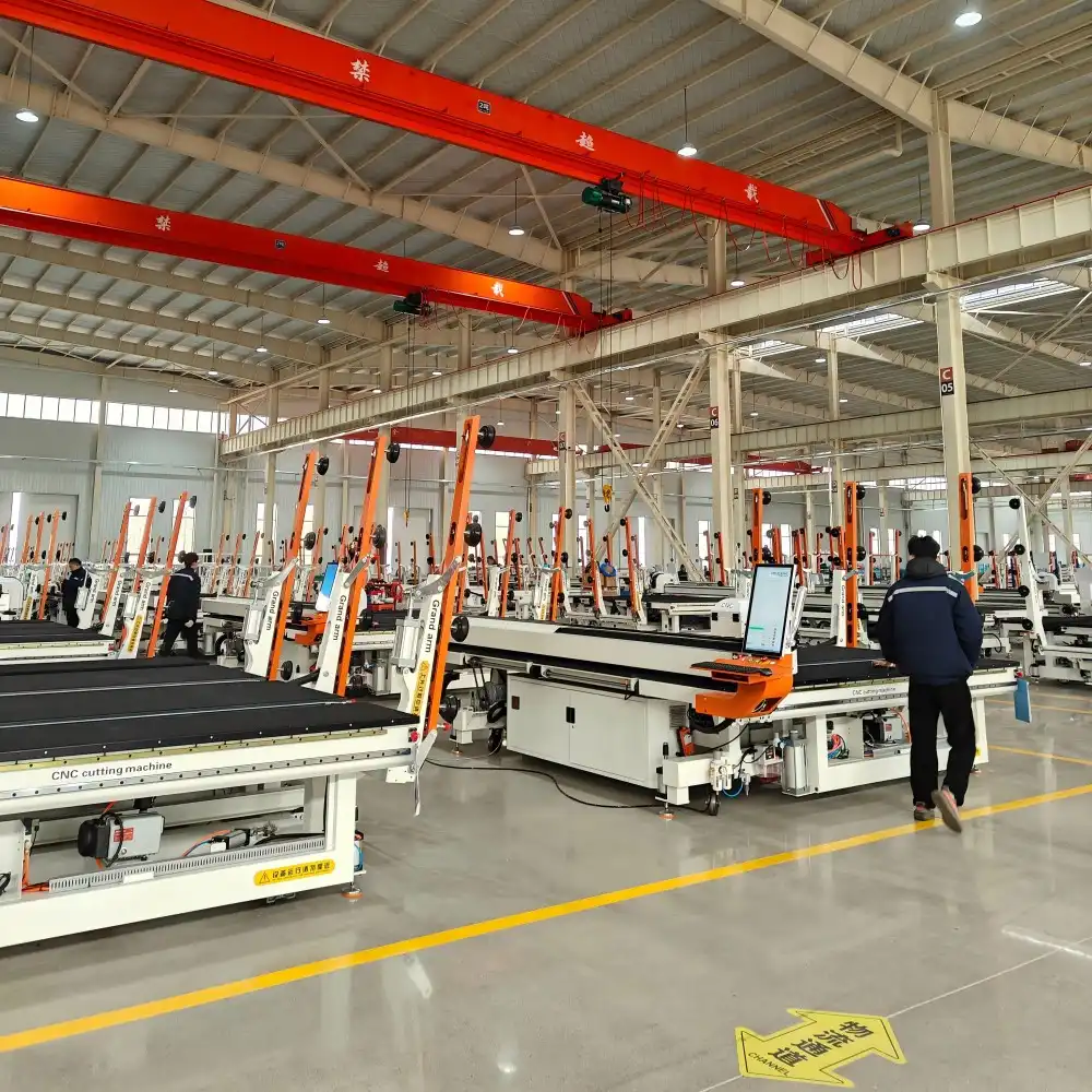 Glass bilateral edging machines Glass bilateral edging machines