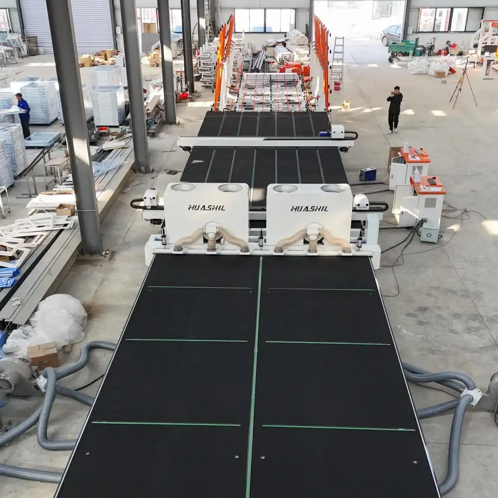 Automatic Glass Cutting Assembly Line Automatic Glass Cutting Assembly Line
