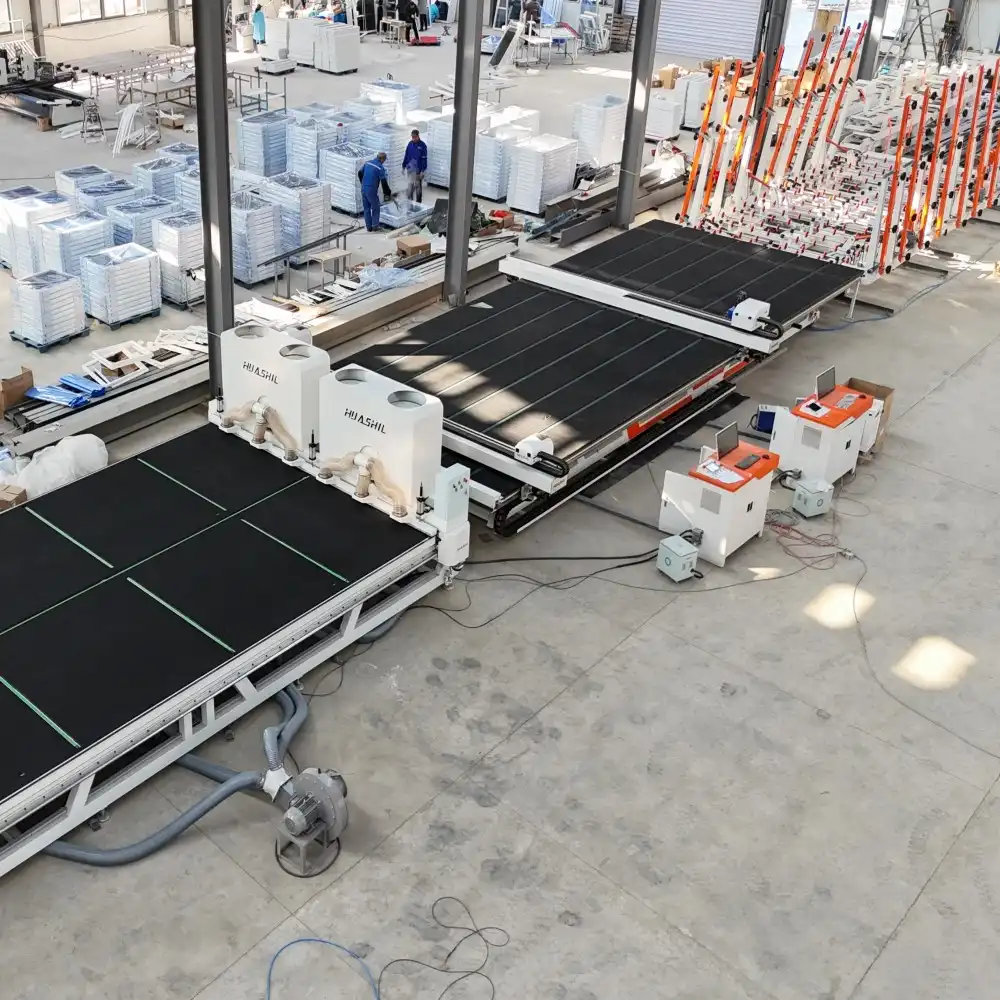 Automatic Glass Cutting Assembly Line Automatic Glass Cutting Assembly Line